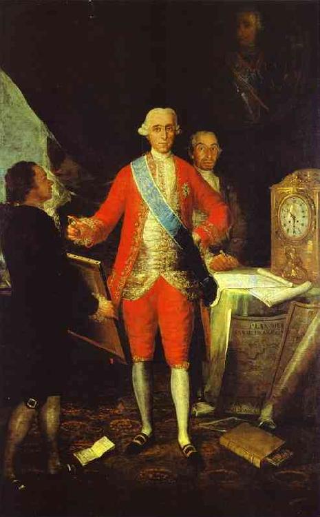  Francisco de Goya the Count of Floridablanca and Goya.